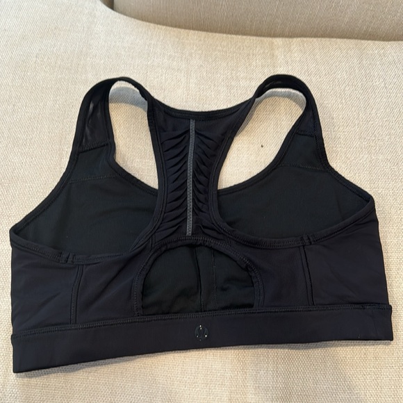 Lululemon Black Racerback Bra - Picture 2 of 3